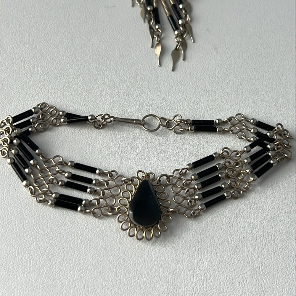 Native American style jewelry set- necklace, earrings and bracelet- NWOT - Picture 11 of 11
